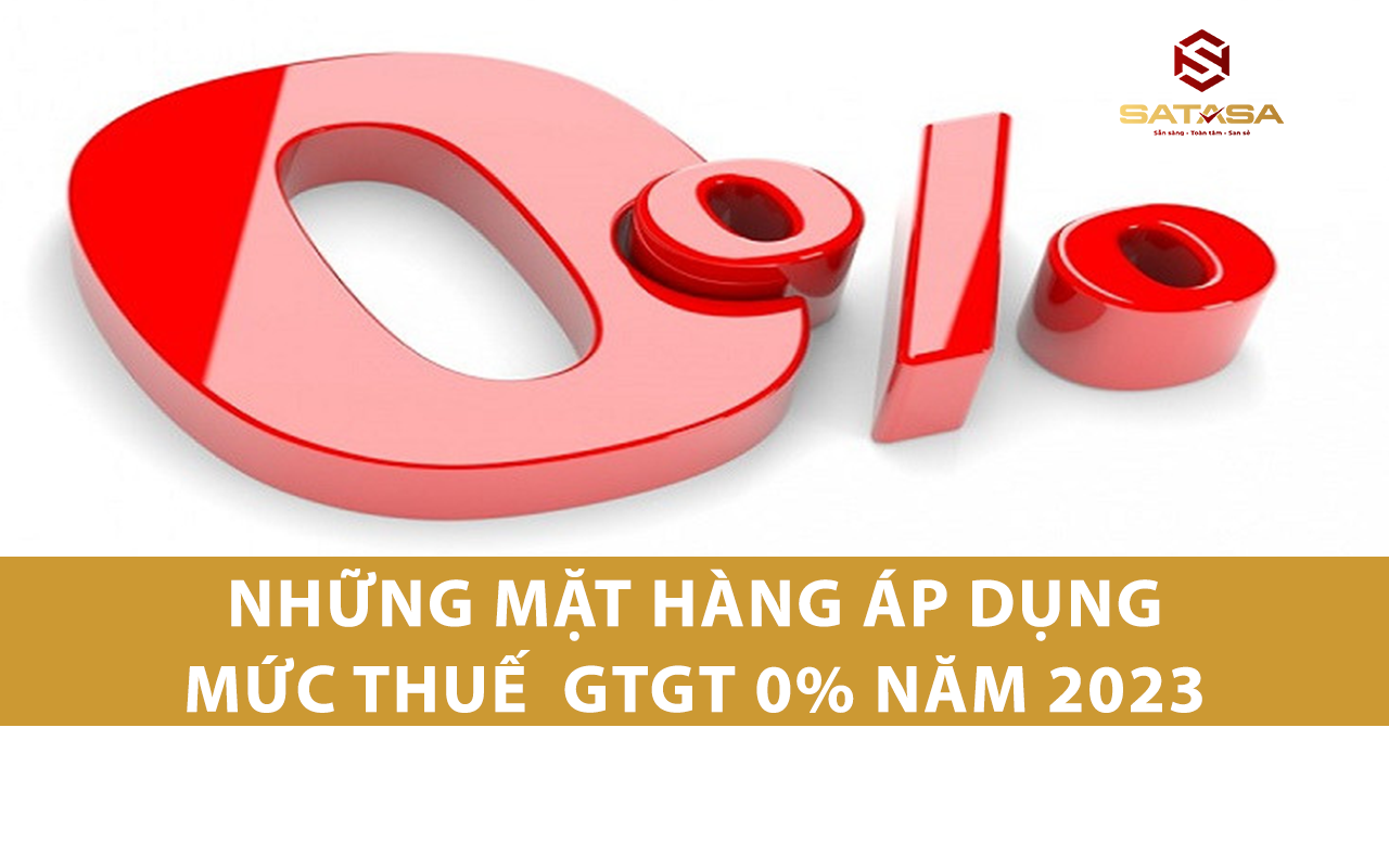 thuế suất GTGT 0