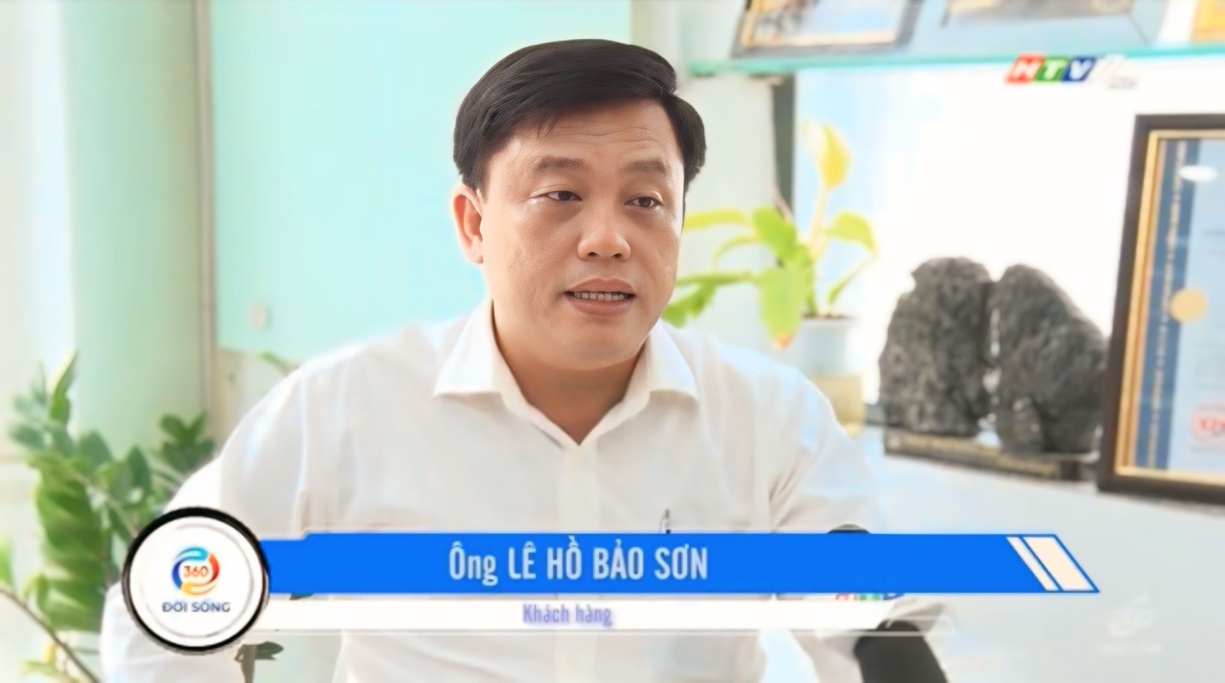 ông Lê Hồ Bảo Sơn - chủ doanh nghiệp sản xuất thực phẩm - hoàn toàn chủ động trong việc quản lý tài chính