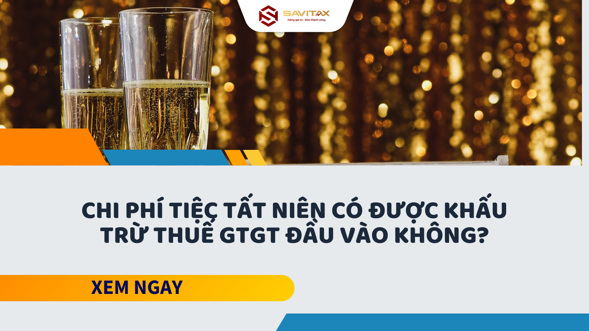 Theo quy định của Luật Thuế TNDN, doanh nghiệp được phép trừ tất cả các khoản chi phí phát sinh trong quá trình hoạt động sản xuất, kinh doanh gồm tiệc tất niên cuối năm