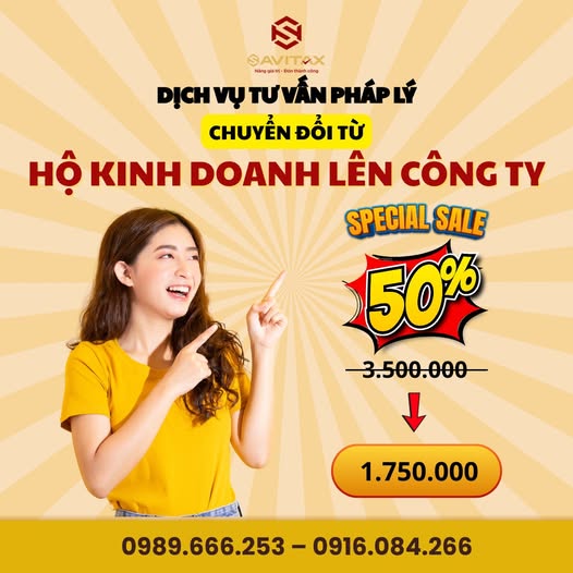 Dịch Vụ Chuyển Đổi Hộ Kinh Doanh Lên Công Ty