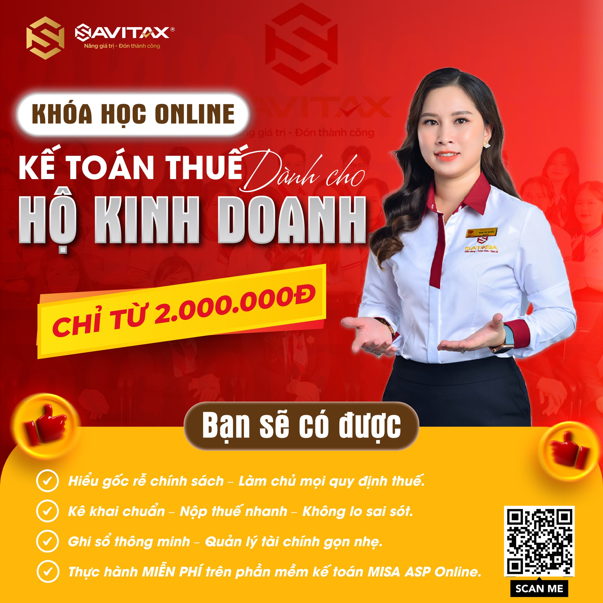 Khóa Đào Tạo Kế Toán Thuế Cho Hộ Kinh Doanh