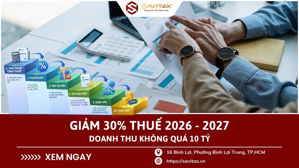 Nghị Quyết 43/2026/QH16: Giảm 30% Thuế TNDN Và Thuế TNCN Từ Kinh Doanh Năm 2026 - 2027